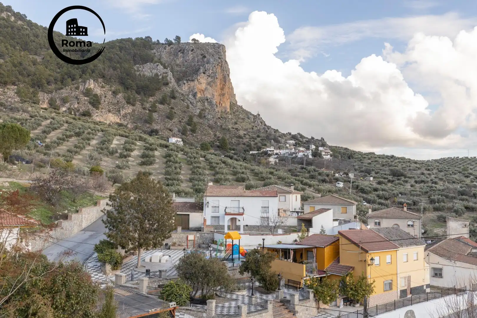 Exterior view of Ground floor for sale in Moclín  with Terrace, Furnished and Balcony