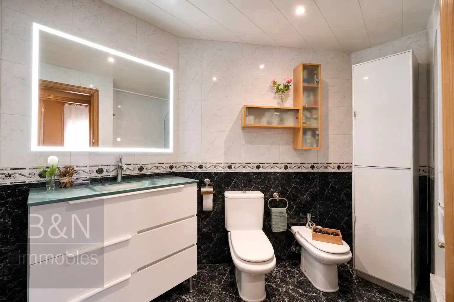 Bathroom of Duplexes for sale in Sabadell  with Air Conditioner, Heating and Terrace