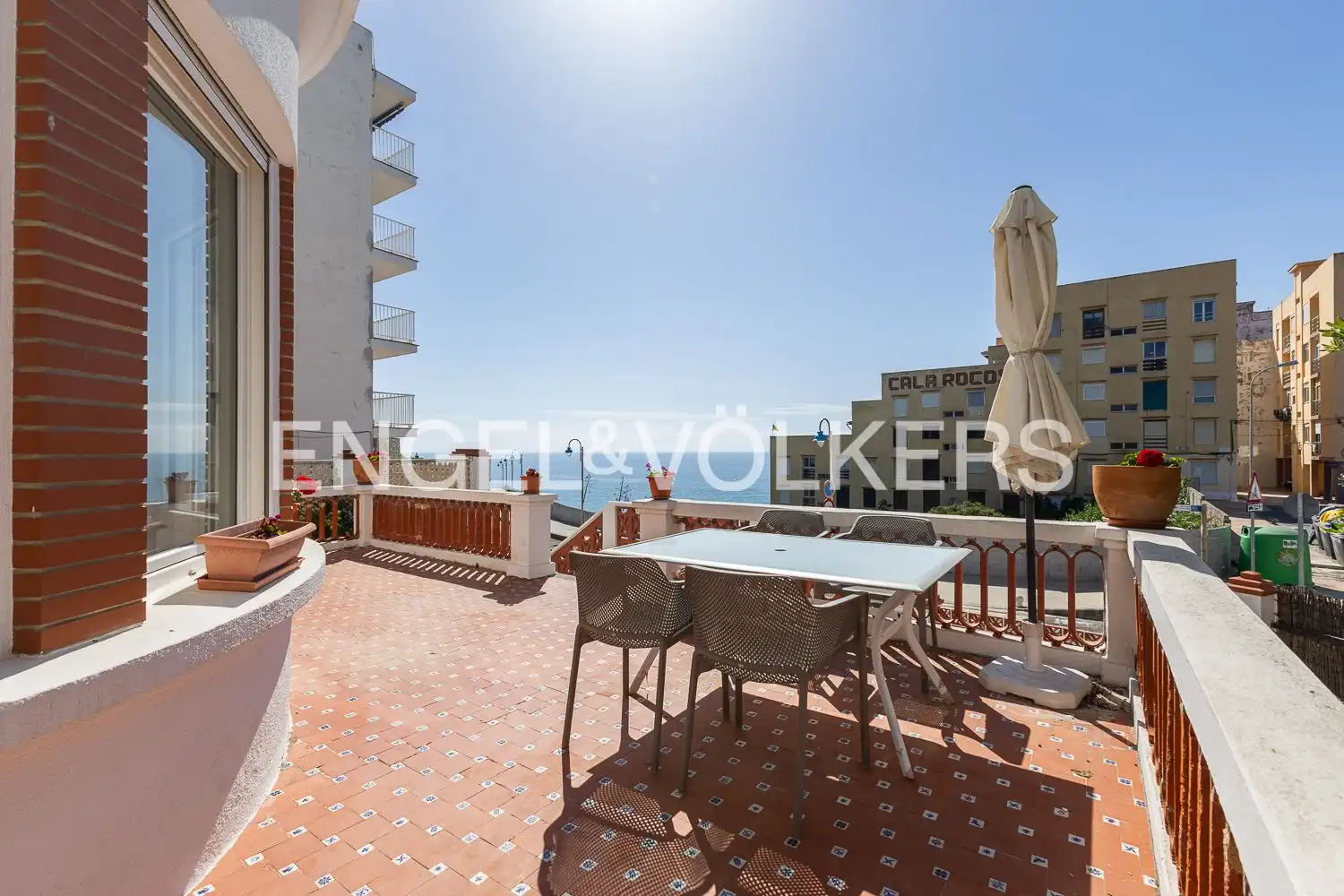 Terraza de Casa o chalet de alquiler en Cullera con Calefacción, Parquet y Terraza