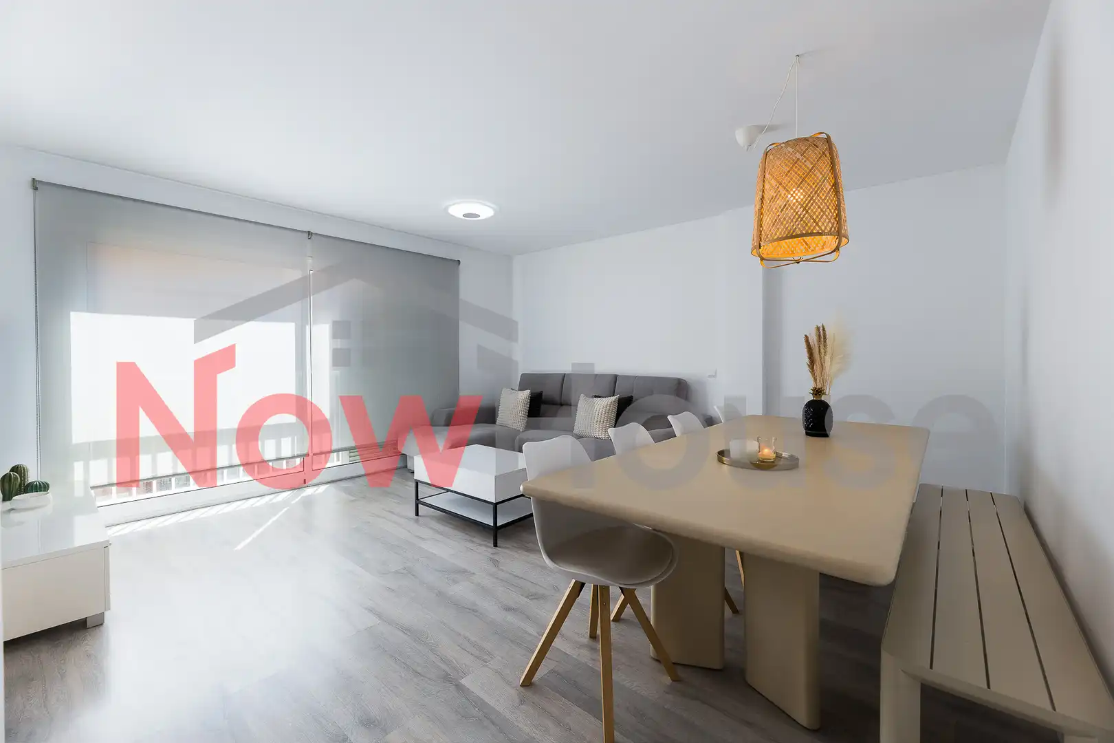Wohnzimmer von Wohnung zum Verkauf in Sa Pobla mit Klimaanlage, Heizung und Parkett