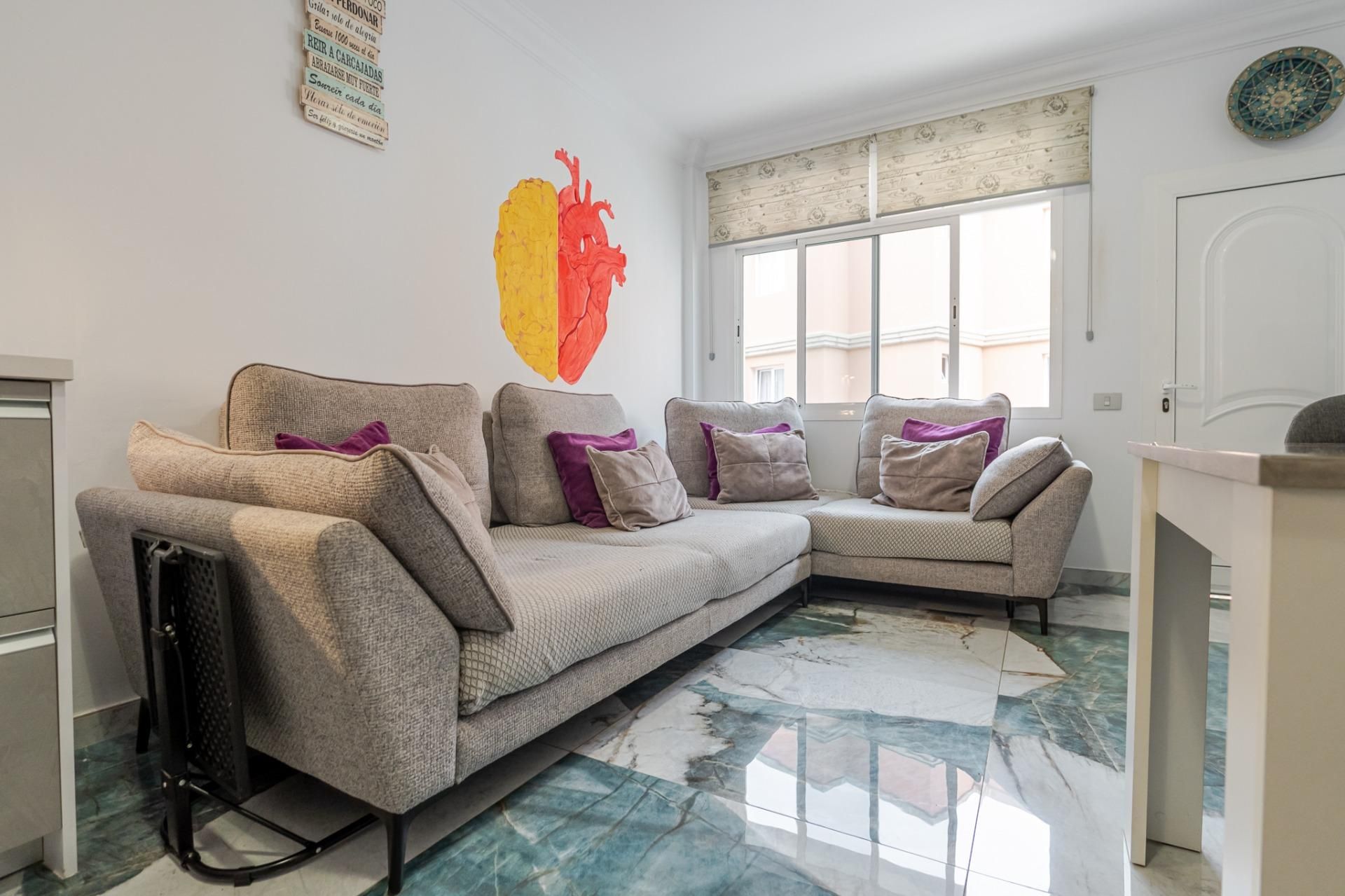 Sala de estar de Piso en venta en Arucas con Balcón