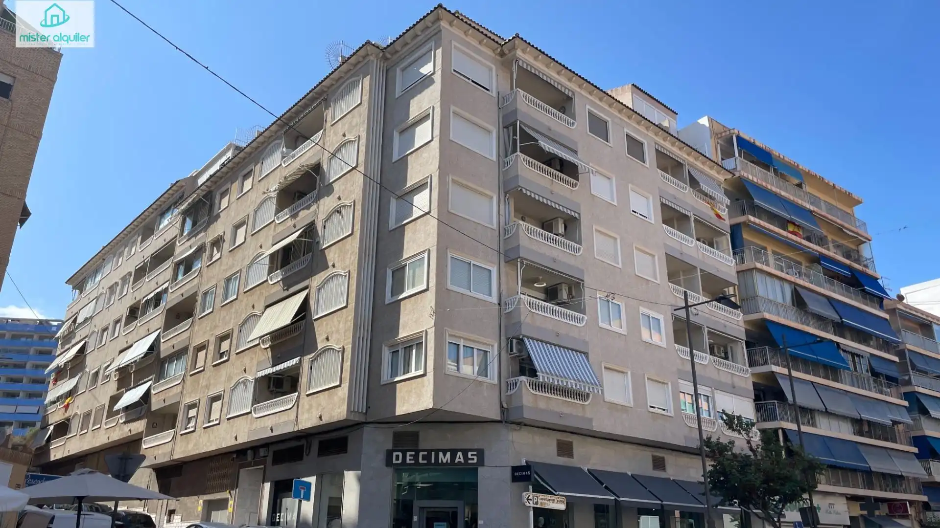 Außenansicht von Wohnungen zur Miete in El Campello mit Klimaanlage, Heizung und Terrasse