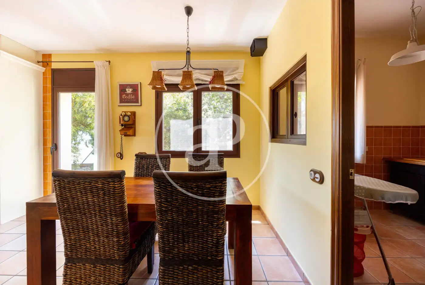 Menjador de Casa o xalet en venda en Argentona amb Aire condicionat, Calefacció i Jardí privat