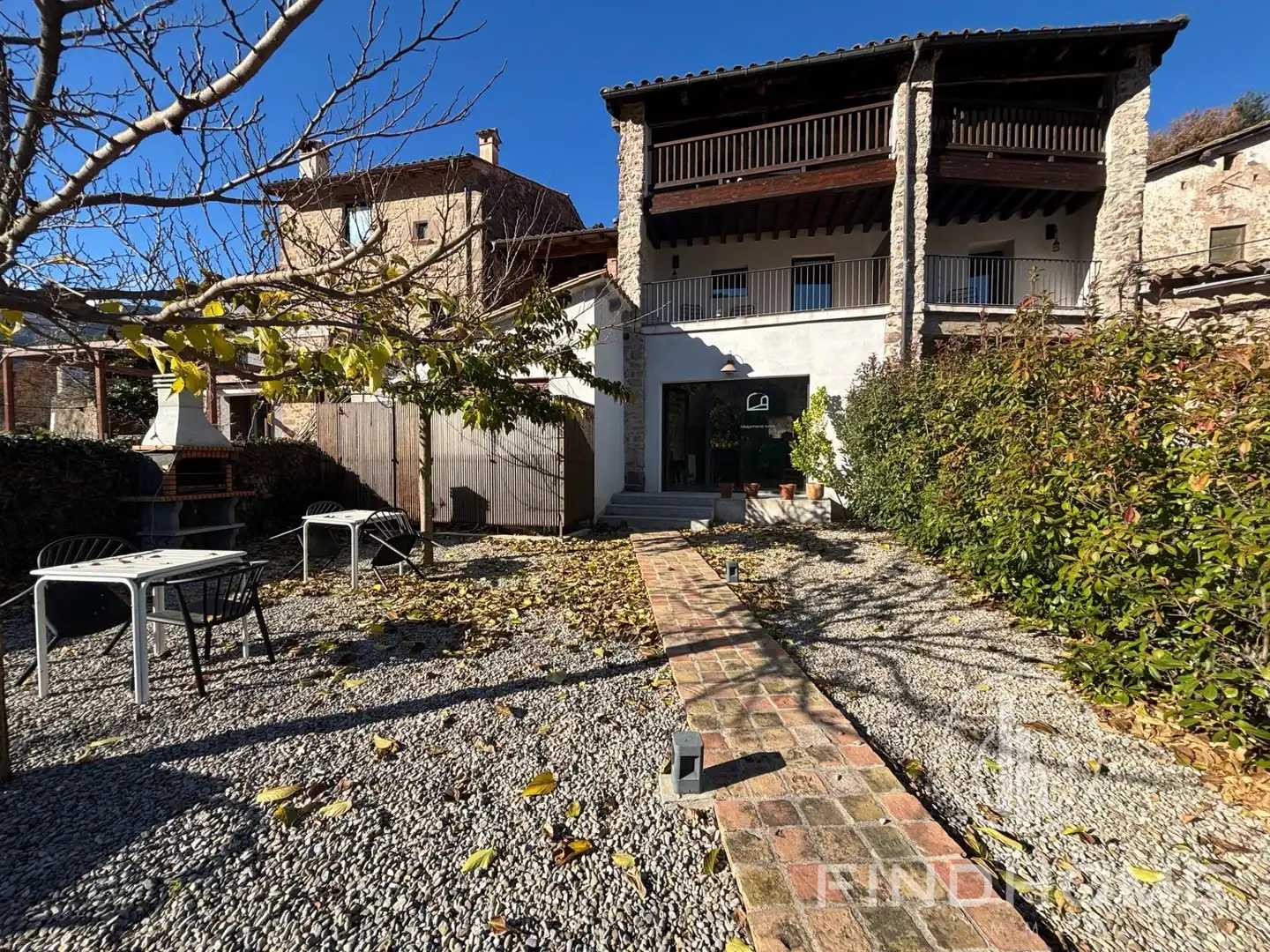 Garden of Country homes for sale in Les Preses  with Air Conditioner, Private garden and Terrace