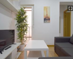 Sala d'estar de Pis de lloguer en  Madrid Capital amb Aire condicionat, Calefacció i Moblat