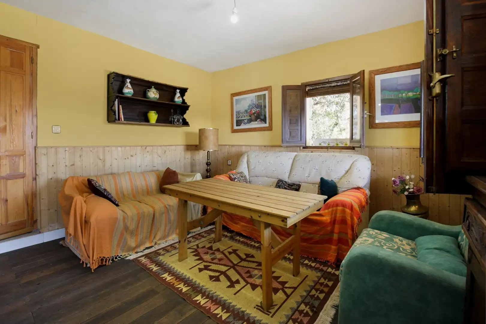 Sala d'estar de Finca rústica en venda en La Taha