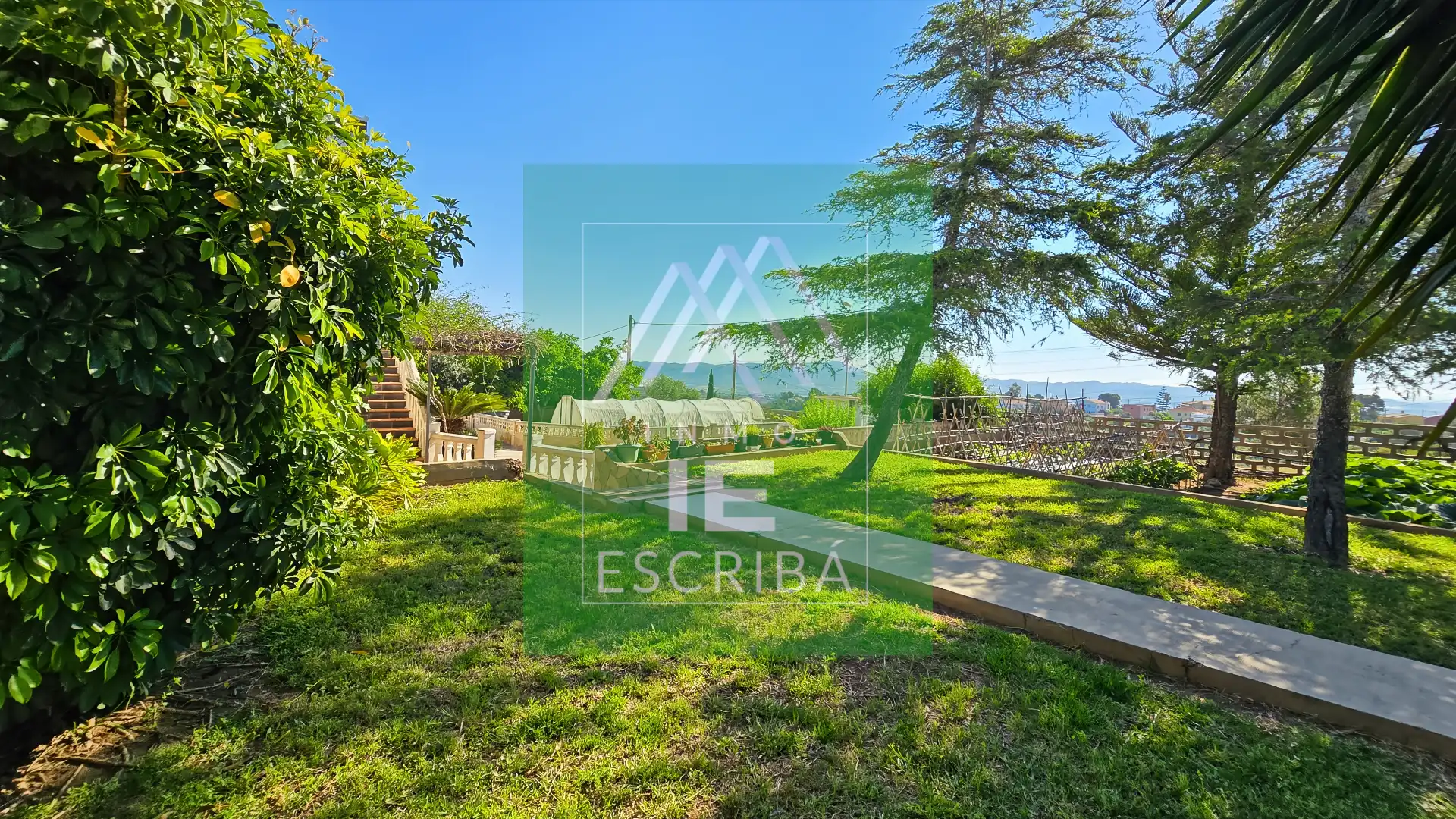 Jardín de Casa o chalet en venta en Catadau con Aire acondicionado, Calefacción y Jardín privado