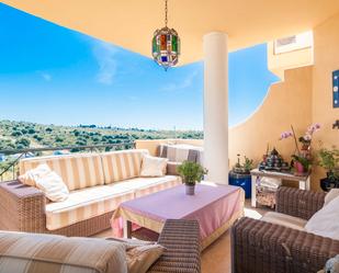 Terrace of Flat for sale in Estepona  with Air Conditioner, Private garden and Terrace