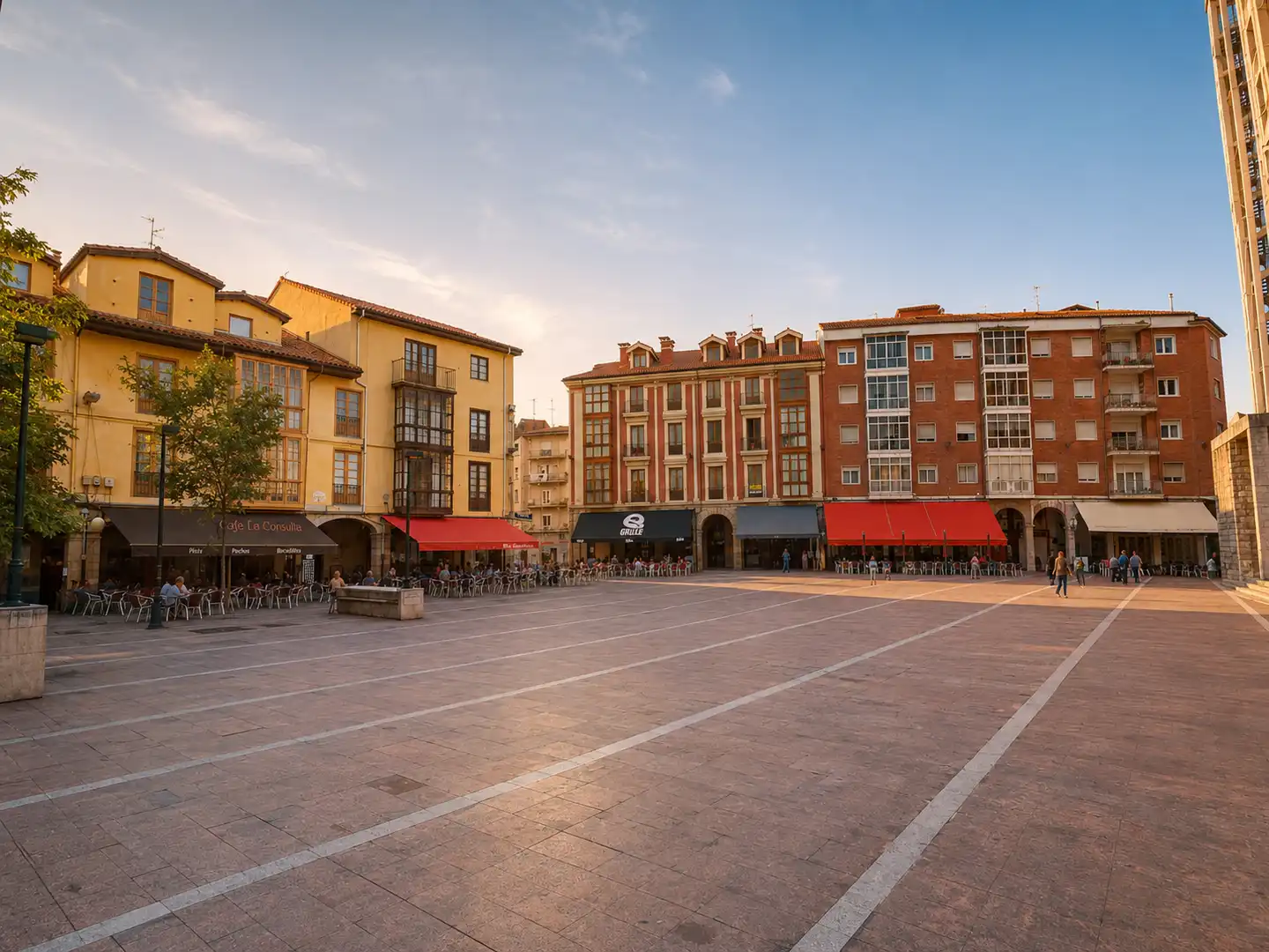 Vista exterior de Pis de lloguer en Torrelavega  amb Calefacció, Terrassa i Moblat