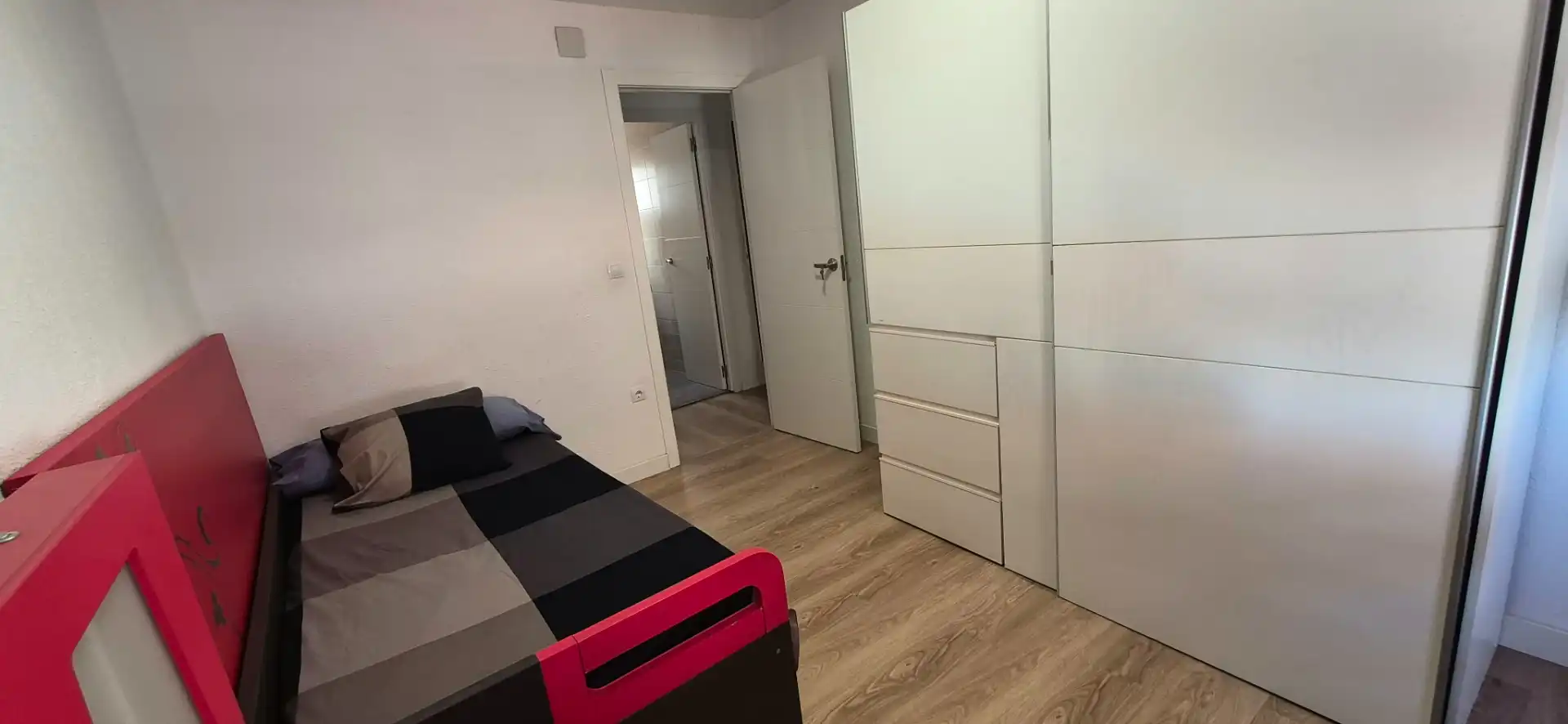 Bedroom of Flat for rent in Moncada  with Parquet flooring, Furnished and Oven