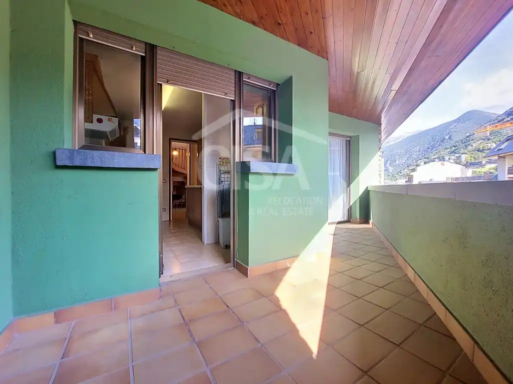 Terraza de Dúplex en venta en La Massana con Calefacción, Horno y Microondas