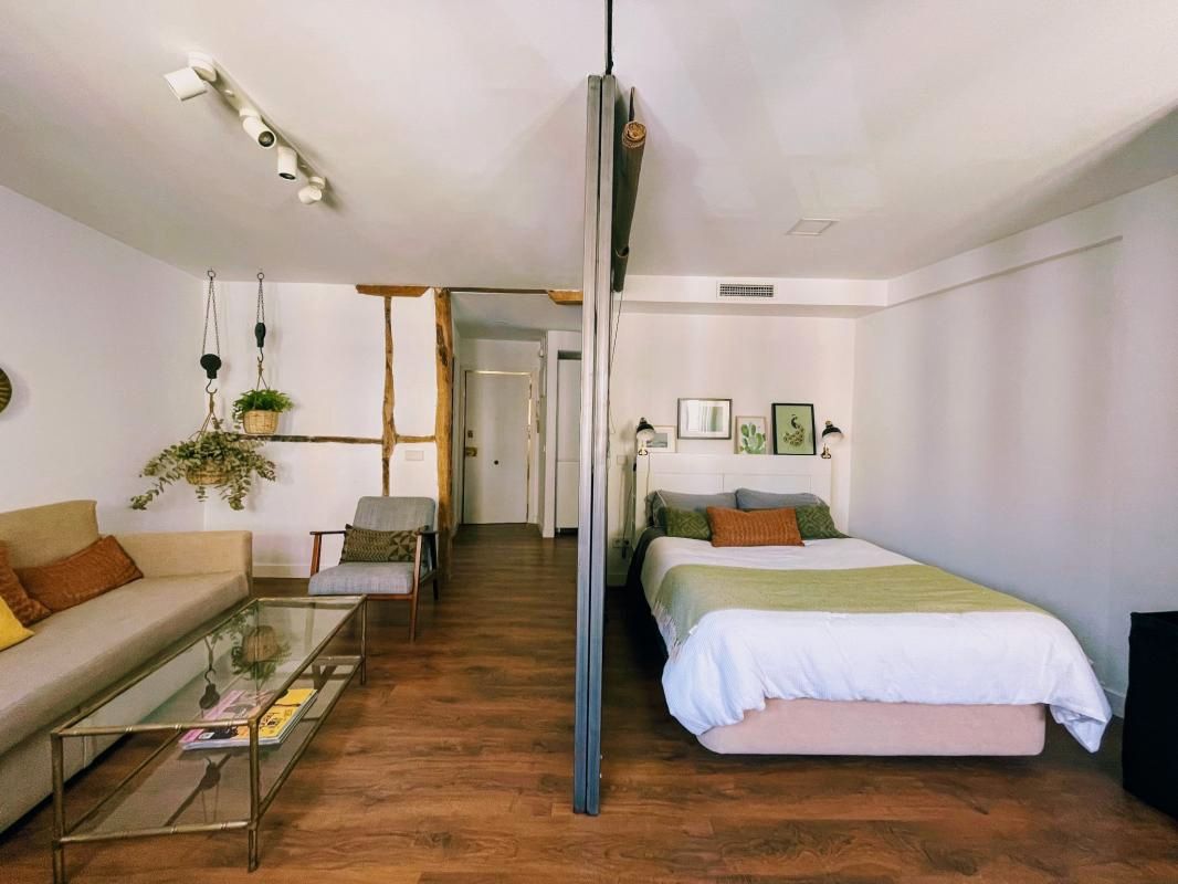 Bedroom of Study to rent in  Madrid Capital  with Air Conditioner, Furnished and Pets allowed