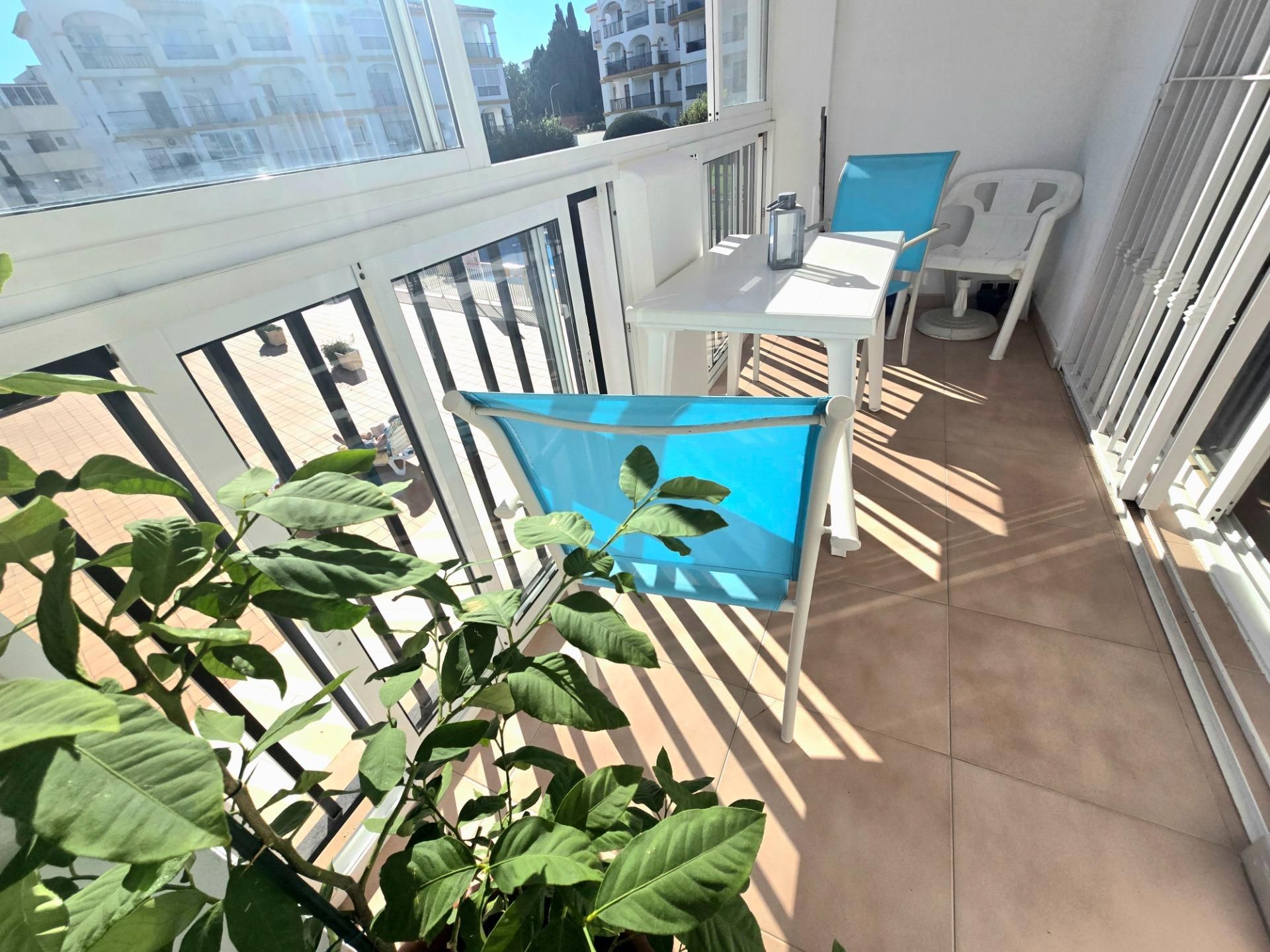 Balcony of Flat for sale in Torremolinos  with Air Conditioner, Private garden and Terrace