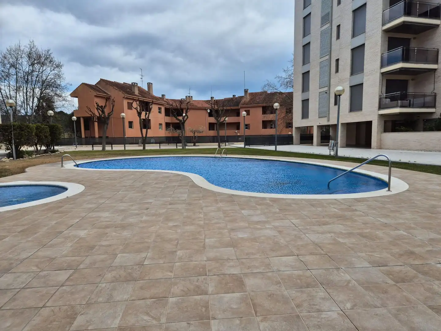 Swimming pool of Flat for sale in Calafell  with Heating, Terrace and Storage room