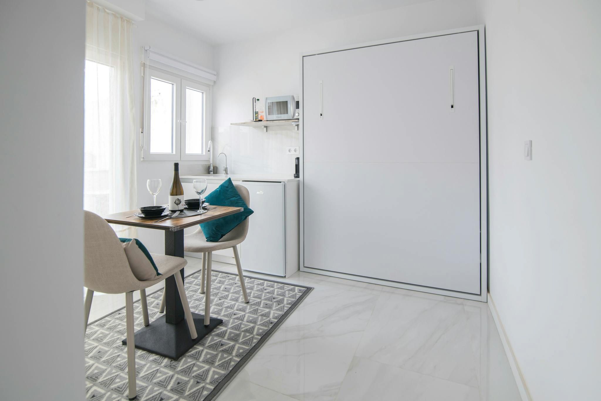 Bedroom of Flat to rent in  Valencia Capital  with Air Conditioner, Heating and Furnished