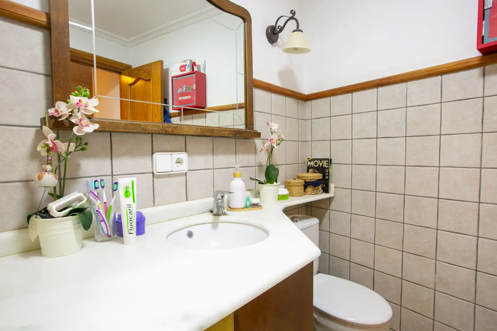 Bathroom of Houses for sale in Mendigorria  with Terrace, Furnished and Balcony