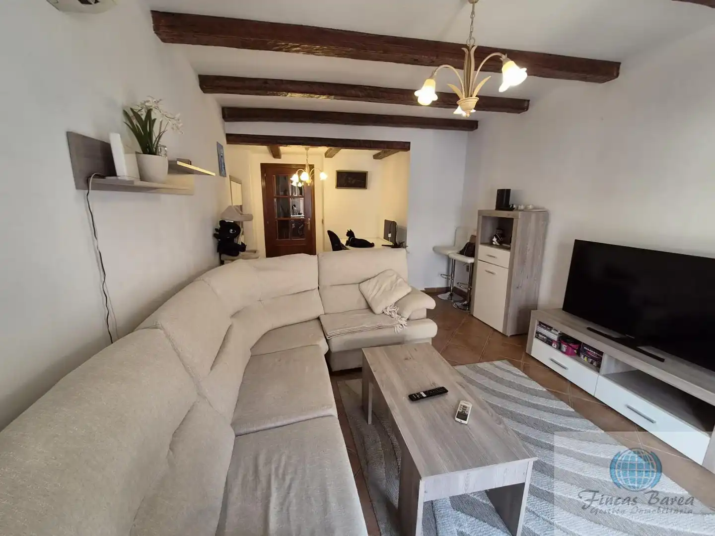 Living room of Flat for sale in Mijas  with Air Conditioner and Balcony
