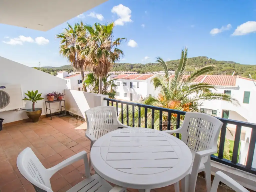 Terrassa de Apartament en venda en Es Mercadal amb Aire condicionat, Jardí privat i Terrassa