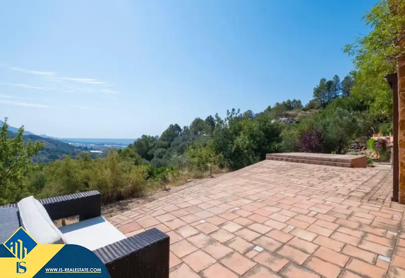 Terraza de Casa o chalet en venta en Altea con Terraza, Piscina y Amueblado