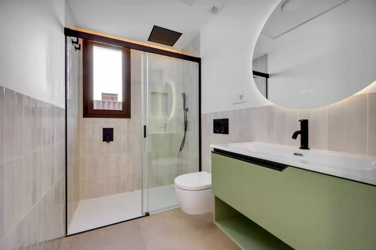 Baño de Casa o chalet en venta en Mutxamel con Aire acondicionado, Jardín privado y Terraza