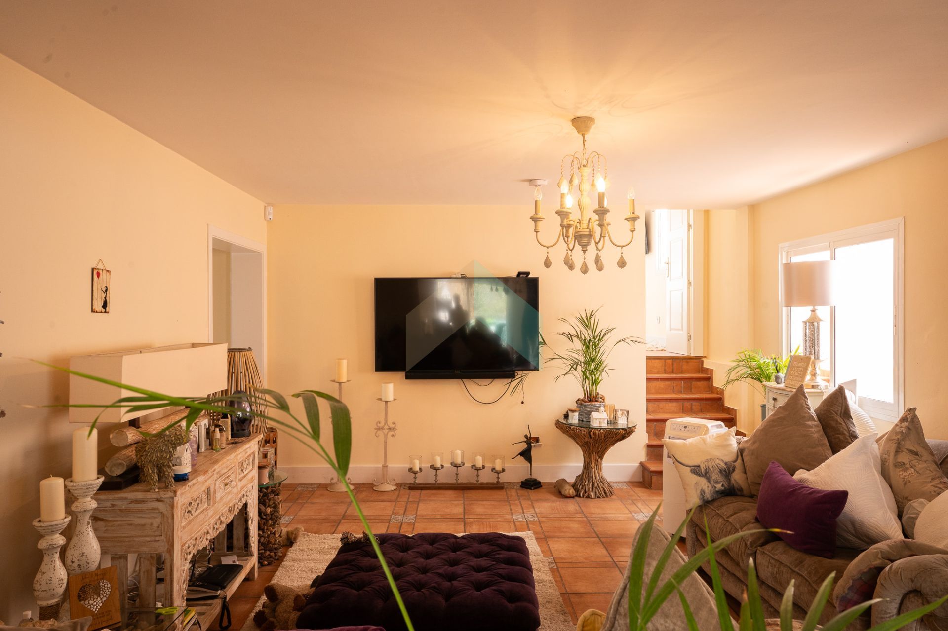 Sala d'estar de Casa o xalet en venda en San Miguel de Abona amb Aire condicionat, Calefacció i Jardí privat
