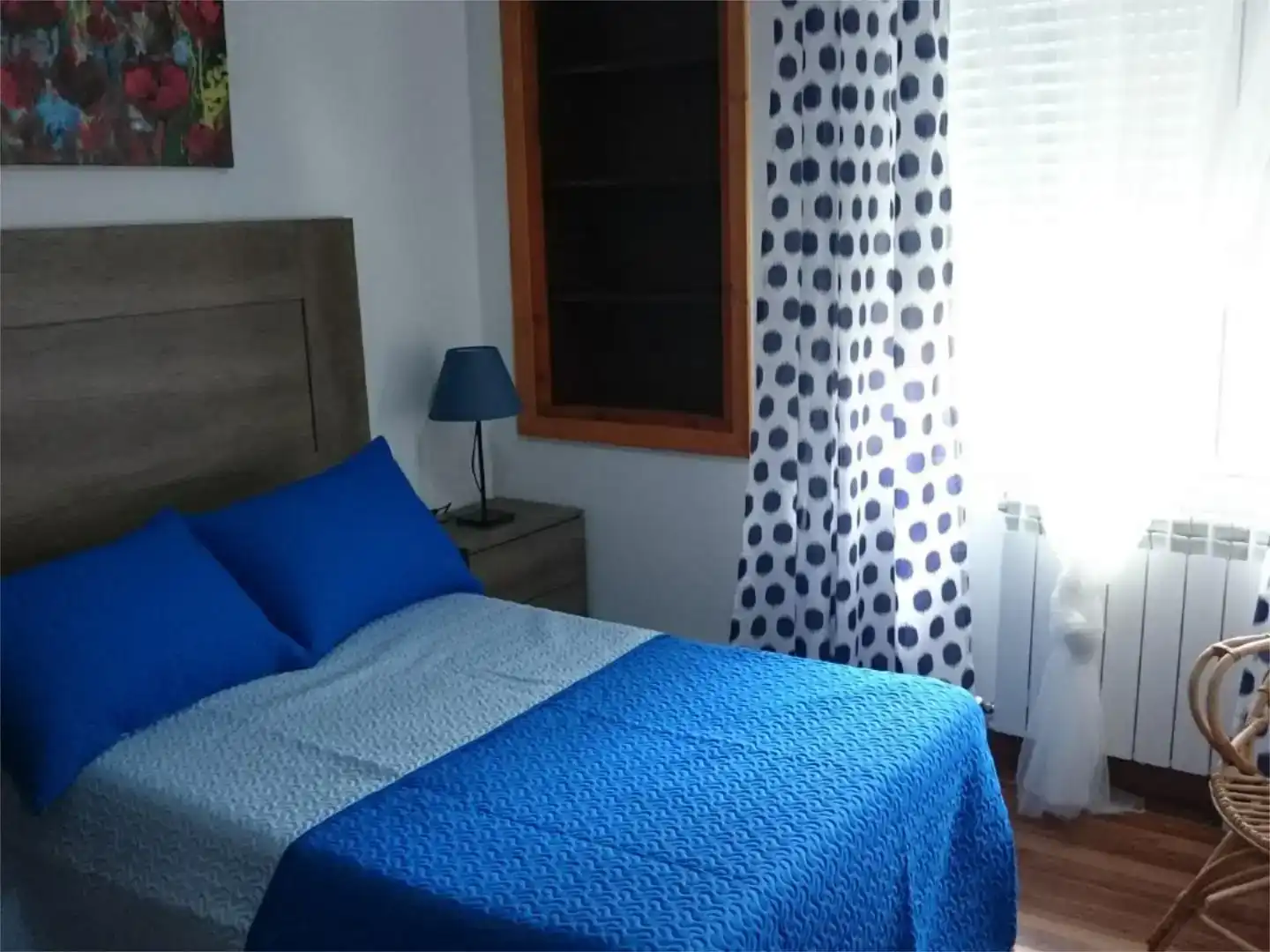 Schlafzimmer von Wohnung zur Miete in Vegadeo mit Balkon