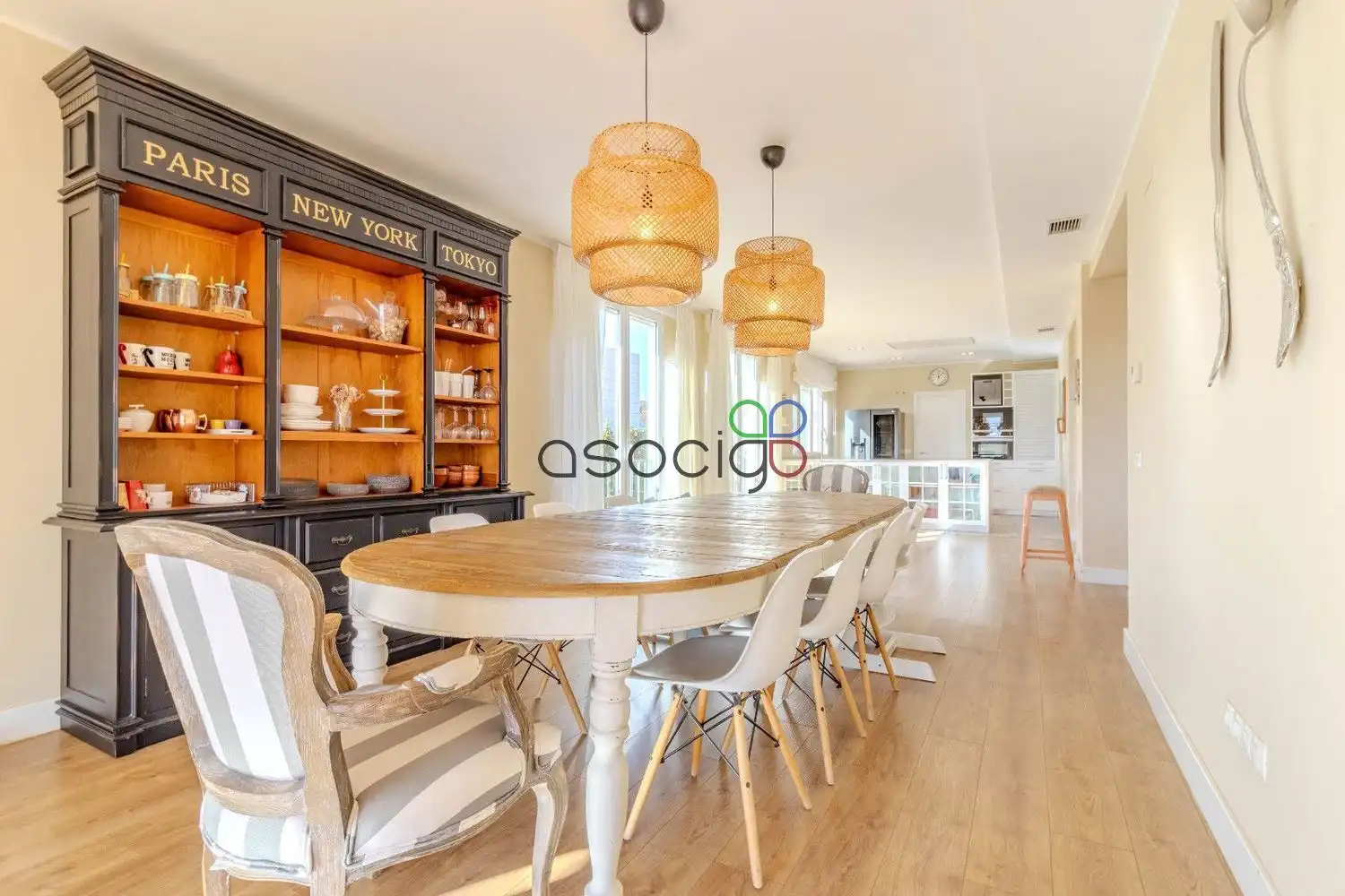 Dining room of Houses for sale in Cabanillas del Campo  with Air Conditioner, Heating and Storage room