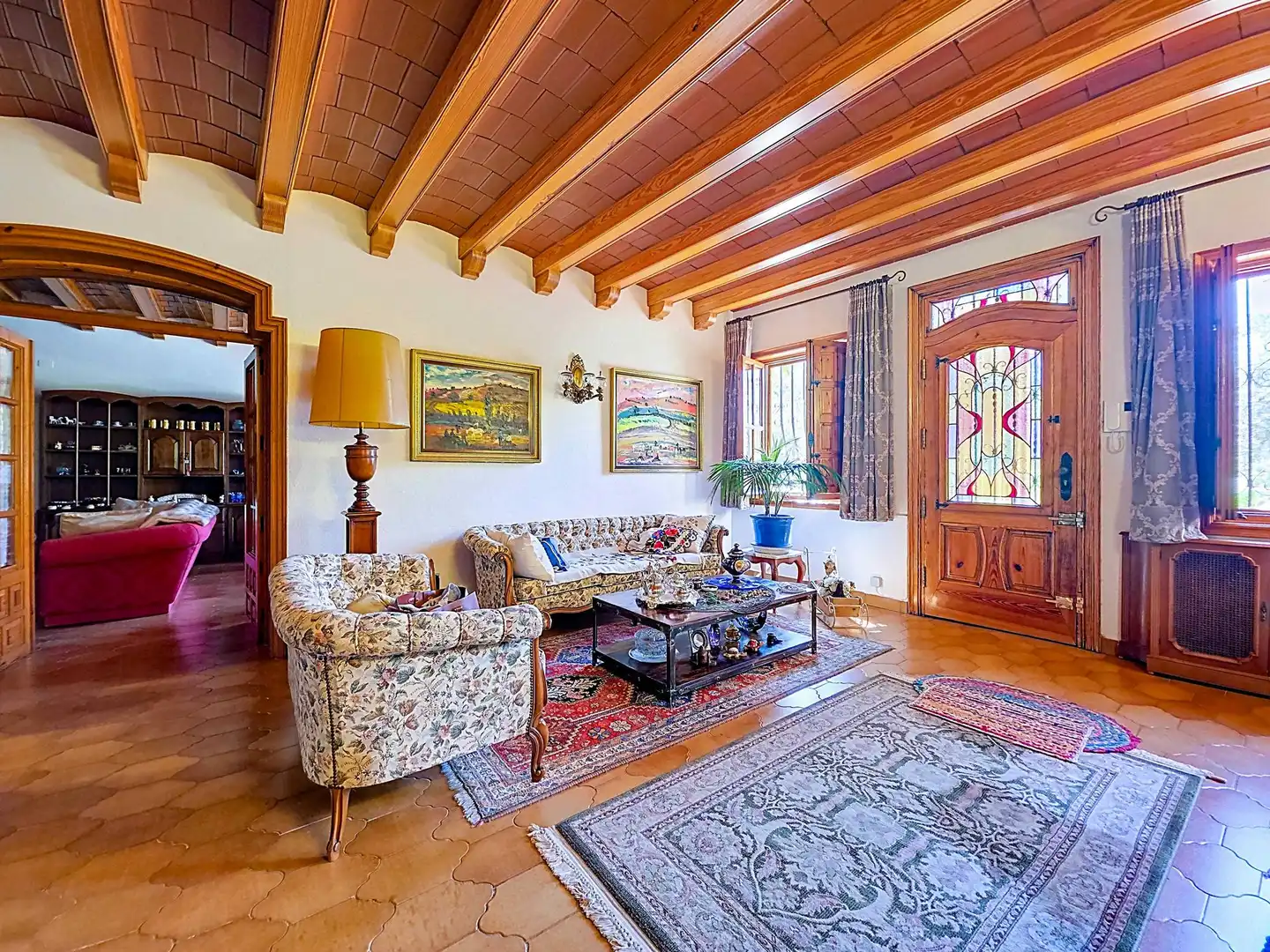 Sala d'estar de Casa o xalet en venda en Petrer