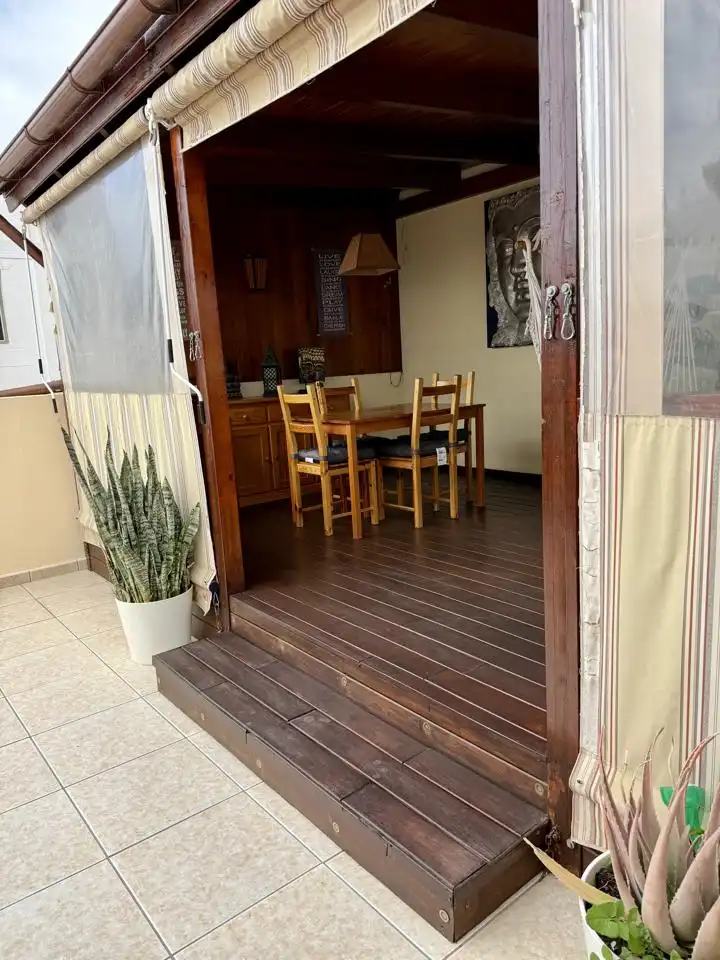 Terraza de Casa o chalet de alquiler en San Bartolomé de Tirajana con Aire acondicionado, Terraza y Amueblado