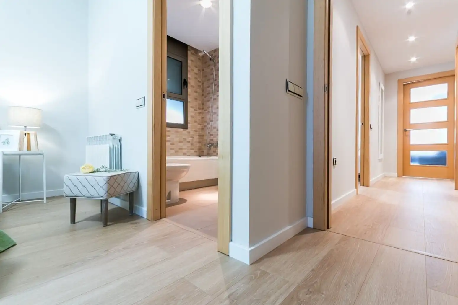 Wohnung zum Verkauf in Terrassa mit Klimaanlage, Heizung und Parkett