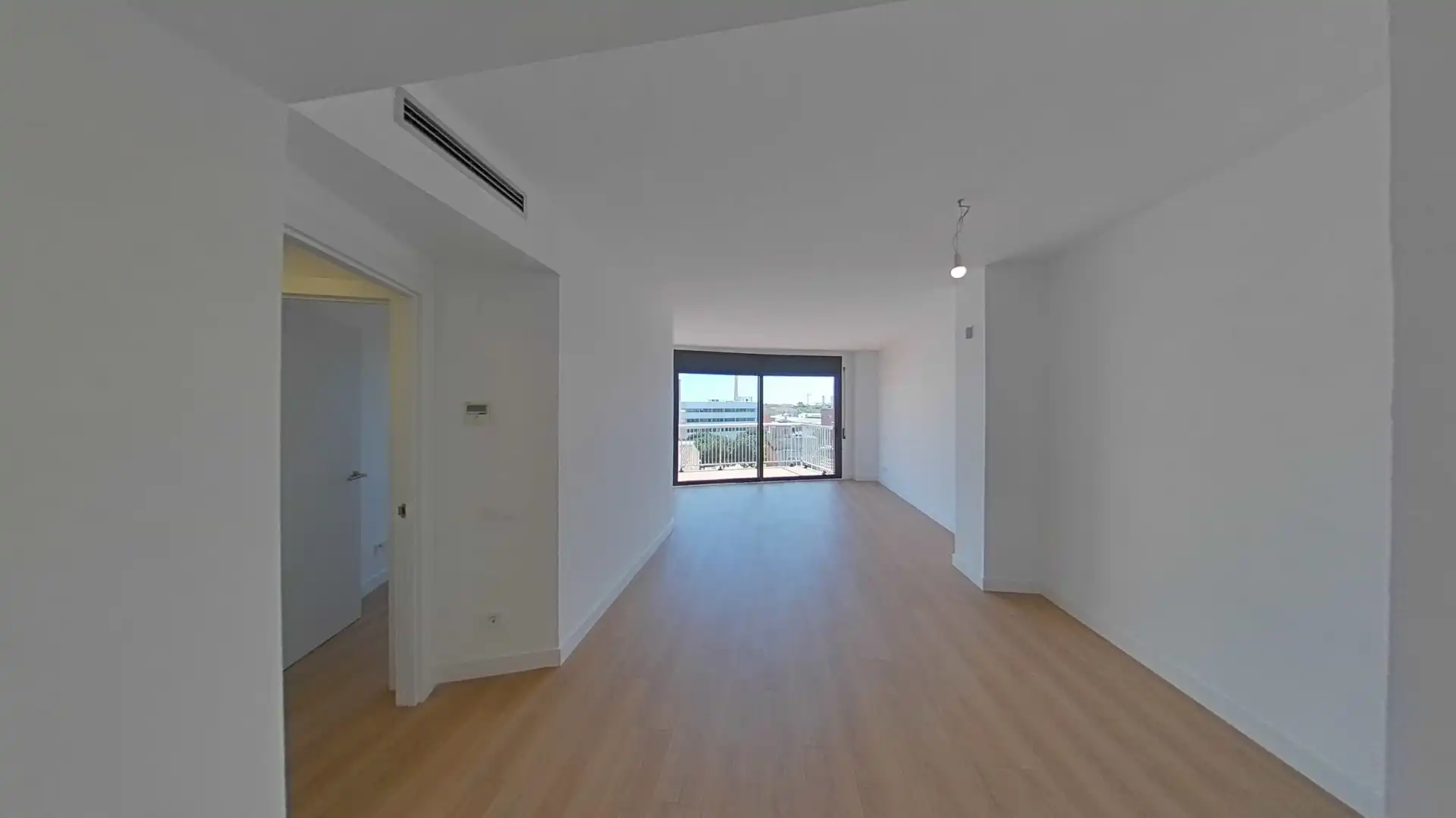 Sala de estar de Piso en venta en Badalona con Parquet