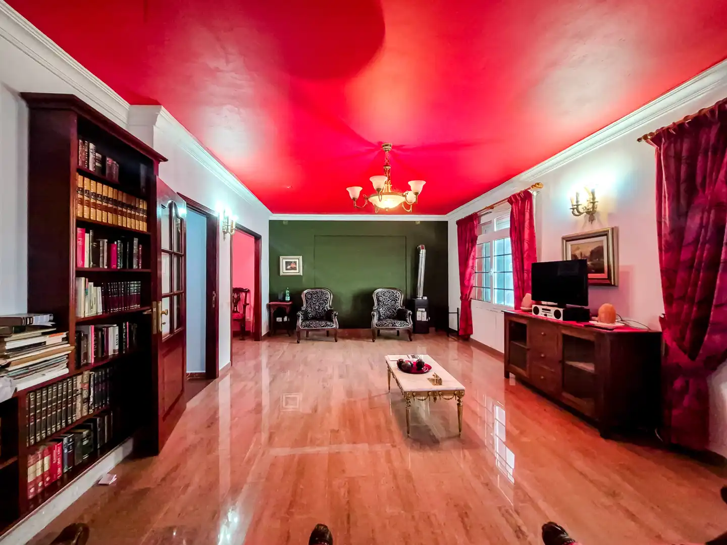Living room of Houses for sale in Santa Brígida  with Private garden, Terrace and Storage room