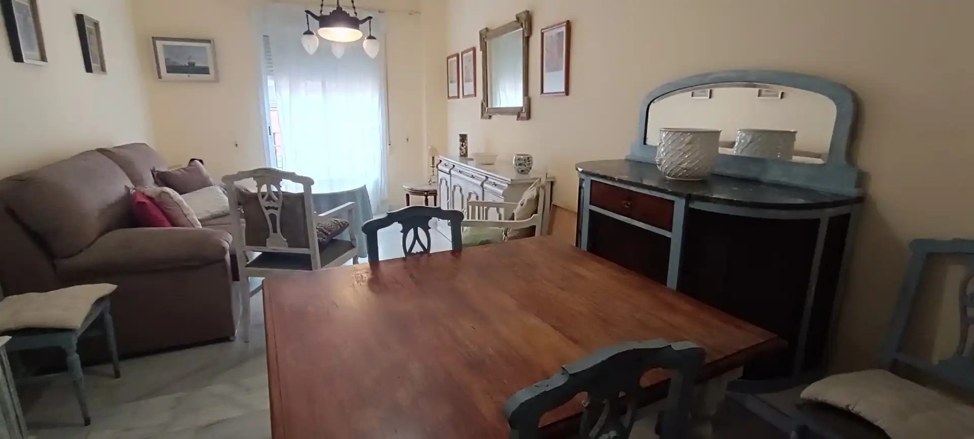 Esszimmer von Wohnungen zur Miete in Badajoz mit Klimaanlage, Heizung und Parkett