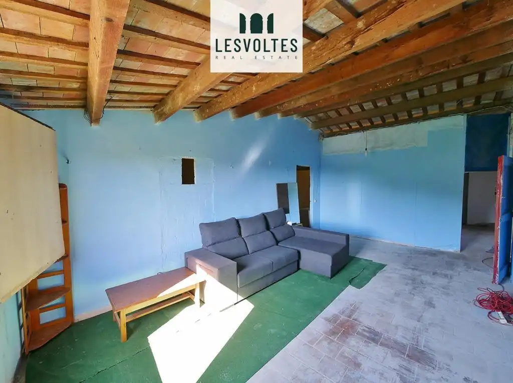 Sala de estar de Casa o chalet en venta en Parlavà con Jardín privado, Terraza y Trastero