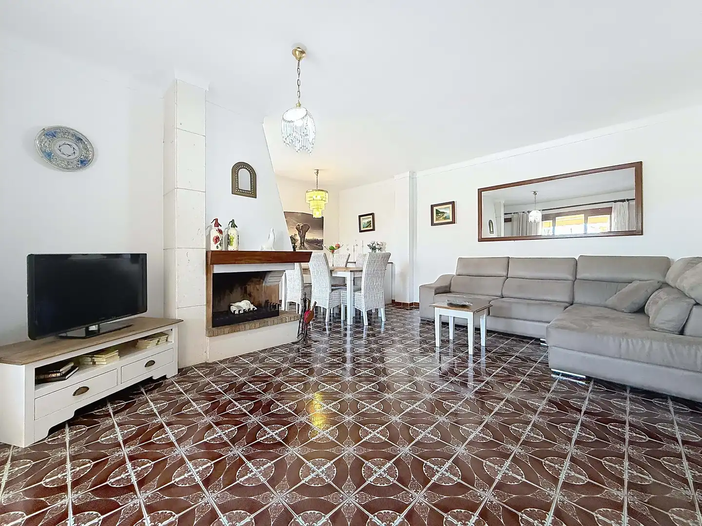 Sala de estar de Casa o chalet en venta en Alcúdia con Terraza
