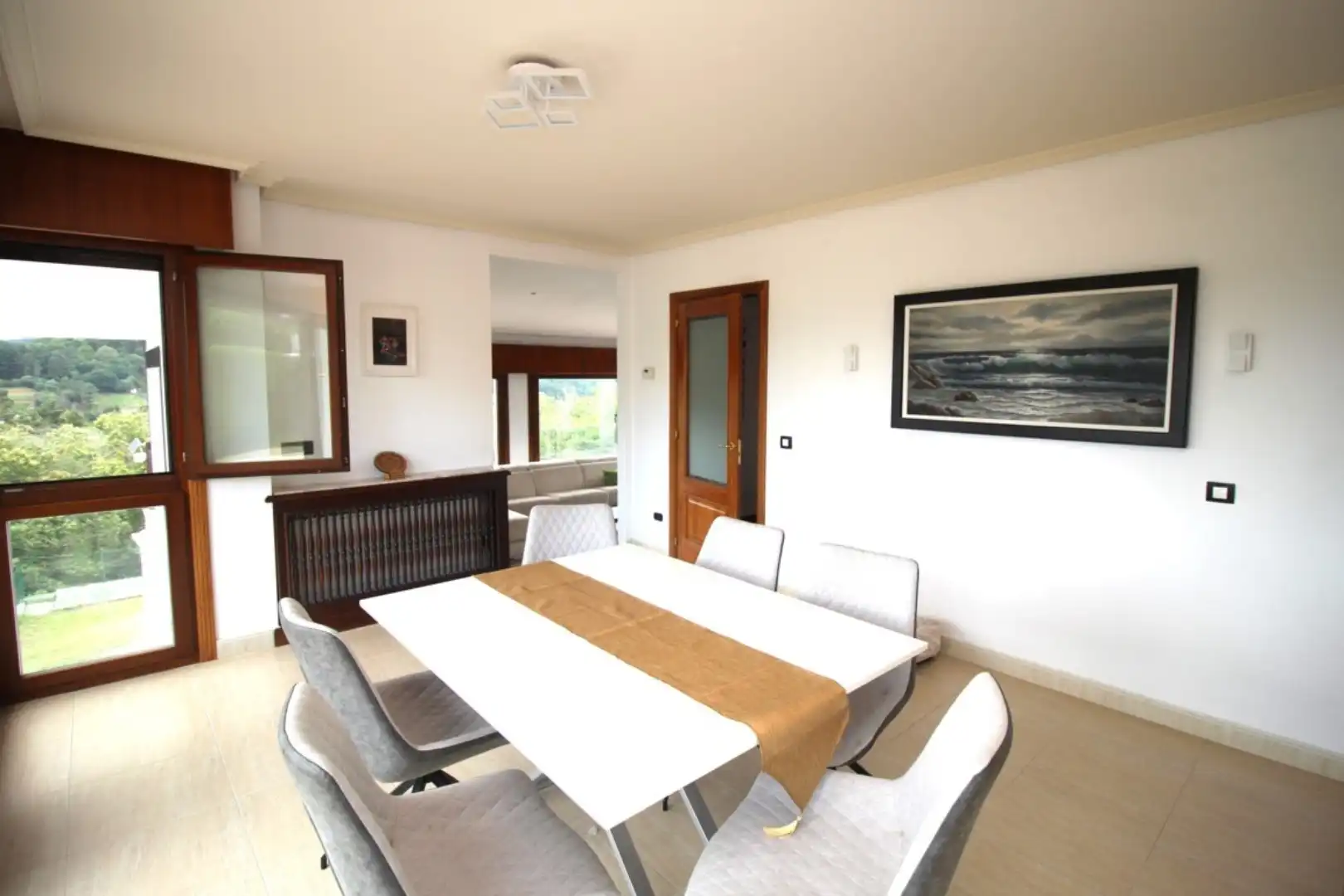 Dining room of Houses for sale in Betanzos  with Heating, Terrace and Storage room