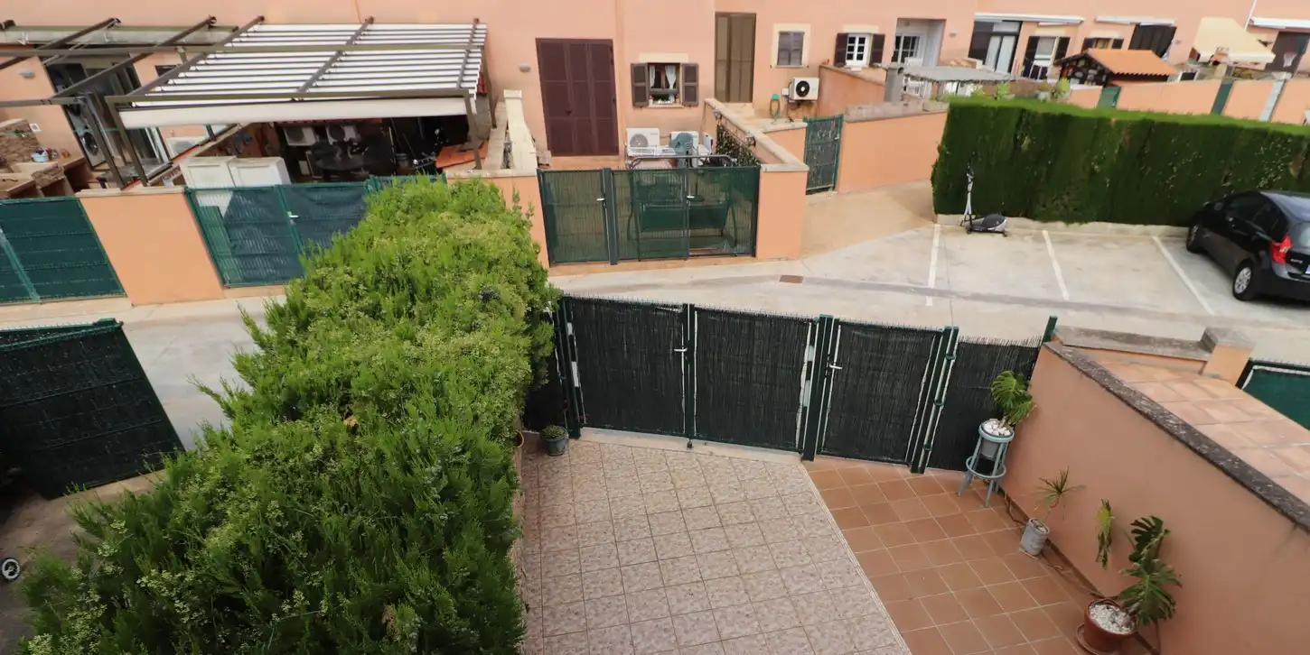 Terraza de Casa adosada de alquiler en Llucmajor con Aire acondicionado, Jardín privado y Terraza