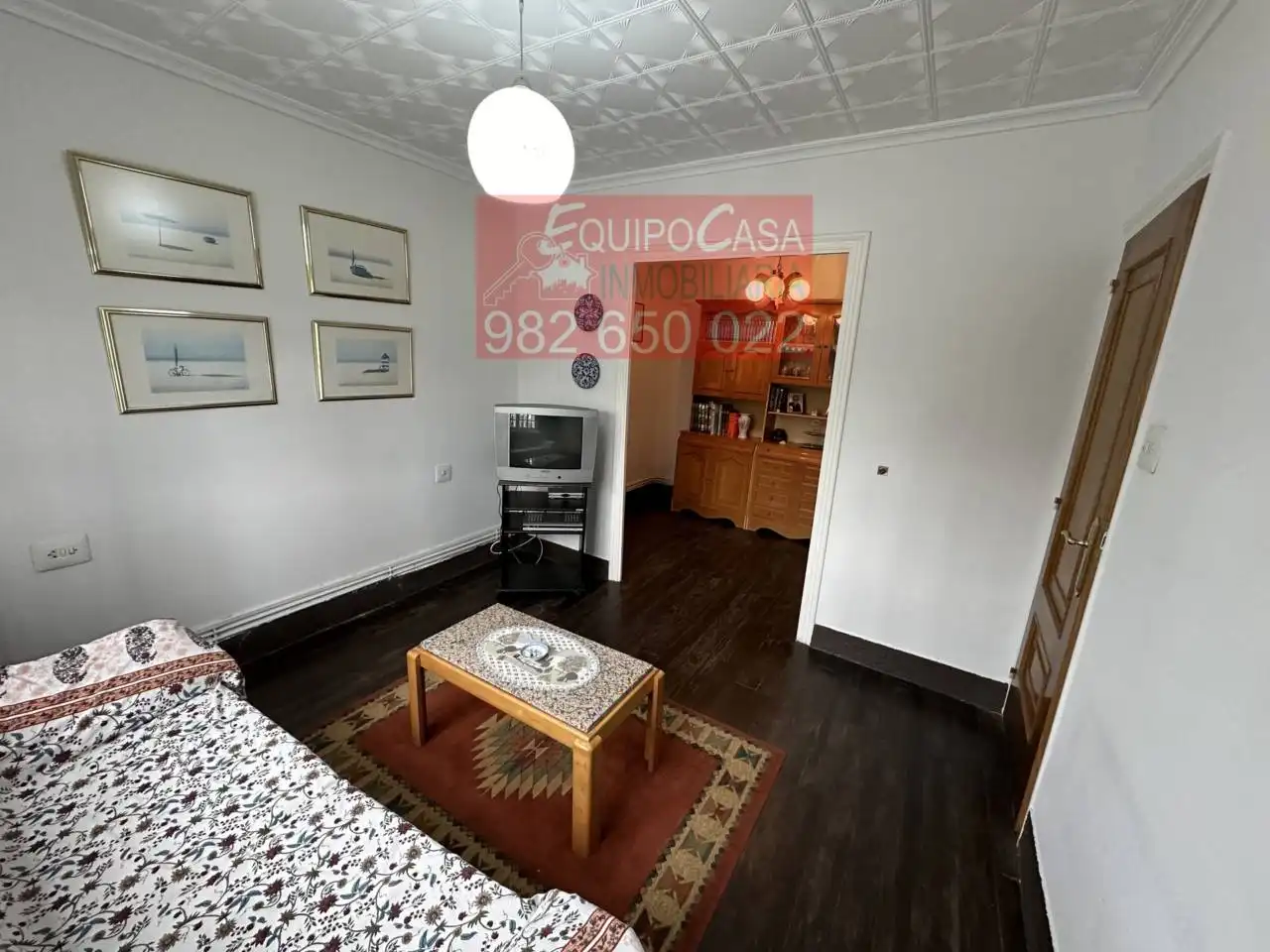 Sala de estar de Casa o chalet en venta en Lugo con Calefacción, Jardín privado y Parquet