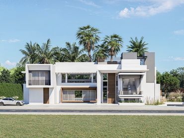 Casa con piscina en venta en San Pedro de Alcántara