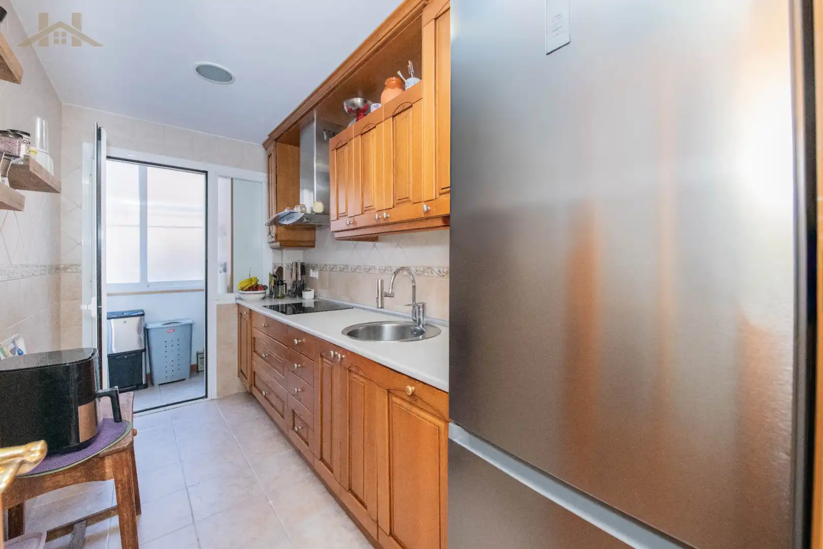Kitchen of Flat for sale in Alcobendas  with Air Conditioner, Heating and Terrace