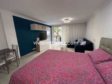 Estudio con balcón en alquiler en Zona Martiánez