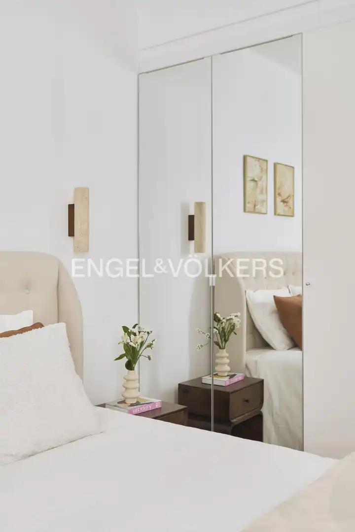 Schlafzimmer von Wohnung zur Miete in Centro
