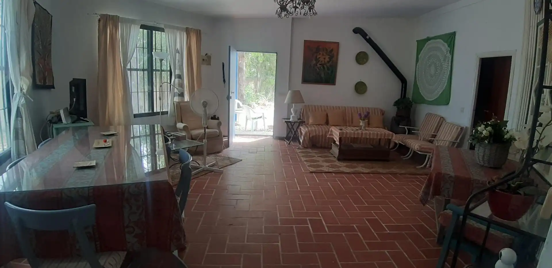 Living room of Houses for sale in Sanlúcar de Barrameda  with Air Conditioner, Heating and Terrace