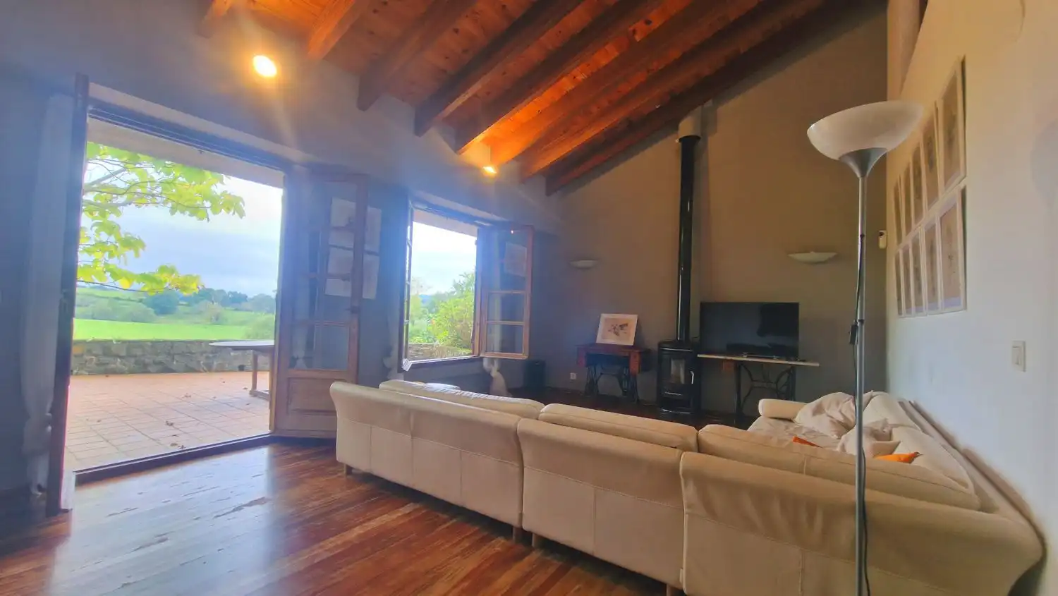 Sala de estar de Casa o chalet en venta en Meruelo con Calefacción, Terraza y Trastero