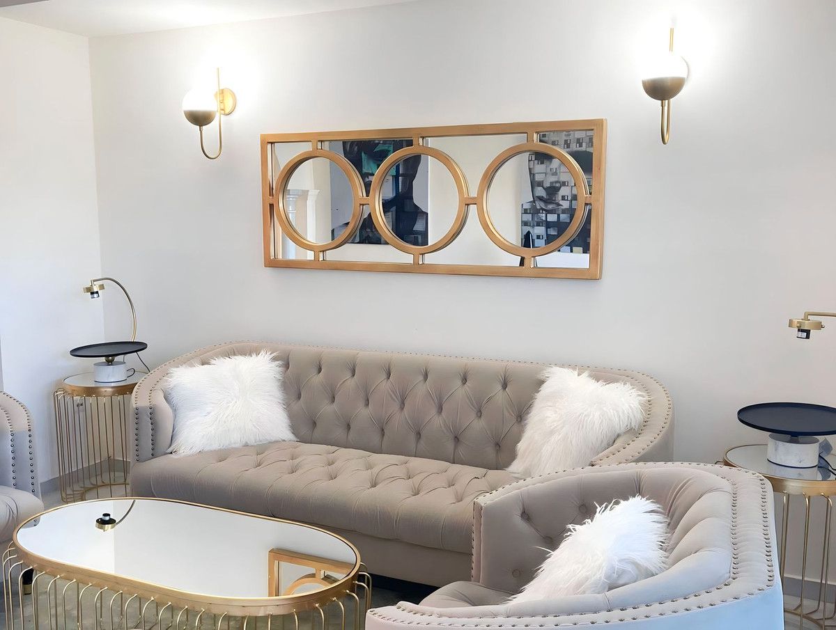 Sala de estar de Piso de alquiler en Marbella con Aire acondicionado, Terraza y Trastero