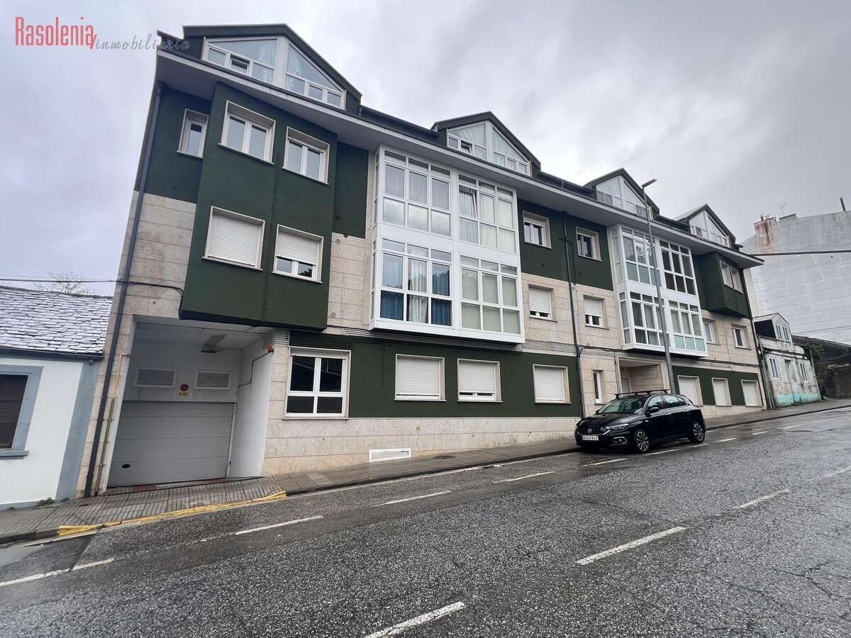 Exterior view of Flat for sale in Lugo Capital  with Heating, Terrace and Storage room