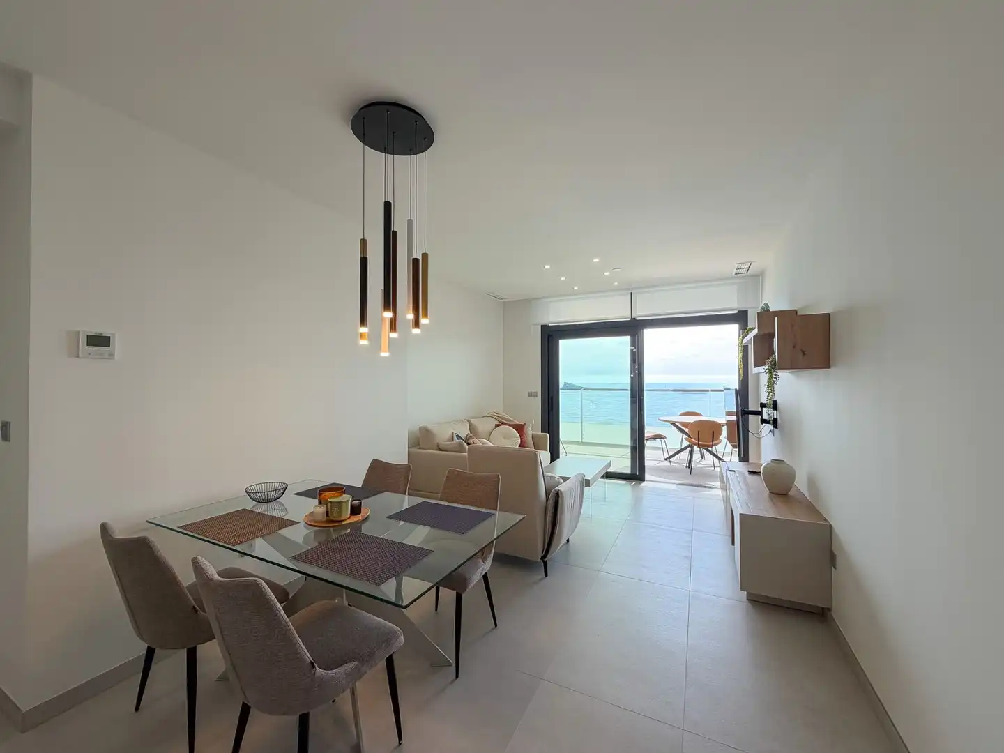 Sala d'estar de Apartament en venda en Benidorm amb Aire condicionat, Calefacció i Terrassa