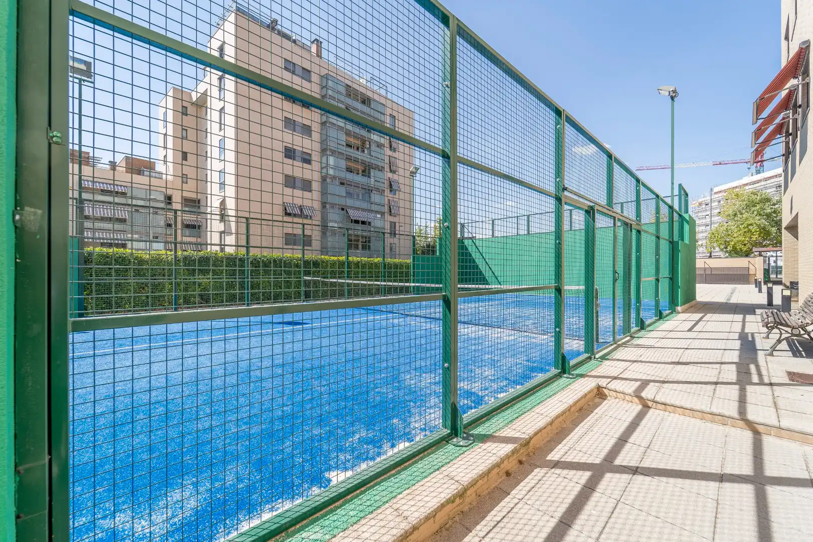 Swimming pool of Flat for sale in Móstoles  with Air Conditioner, Heating and Private garden