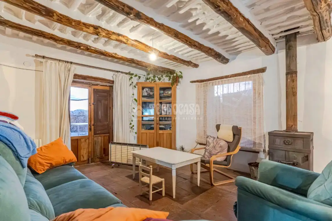 Sala de estar de Finca rústica en venta en Capileira con Calefacción, Terraza y Balcón