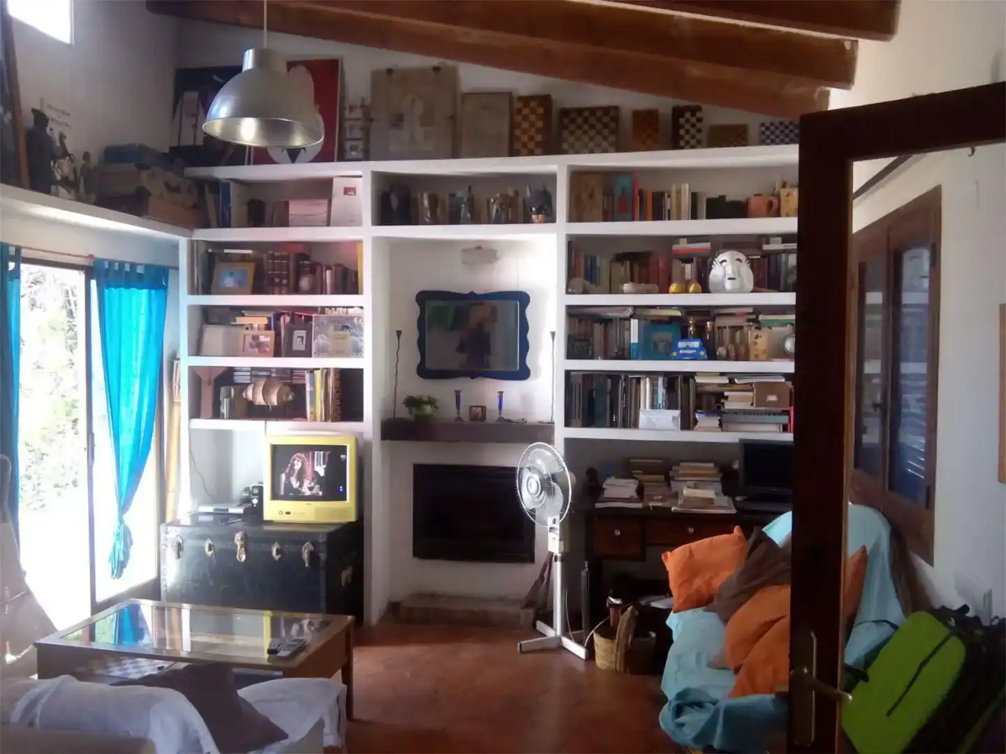 Sala de estar de Casa o chalet para compartir en Dénia con Jardín privado y Amueblado